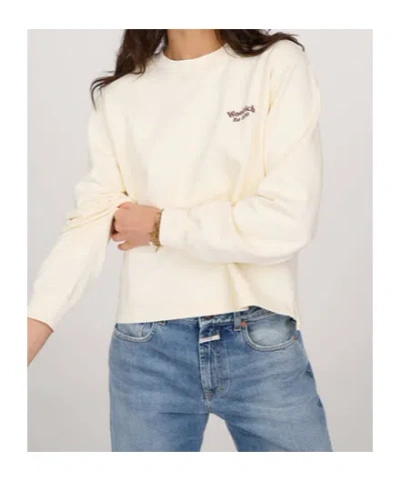 Woolrich Cotton Sweatshirt In White