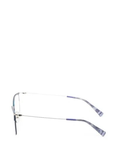 Tumi Square-frame Glasses In Gold