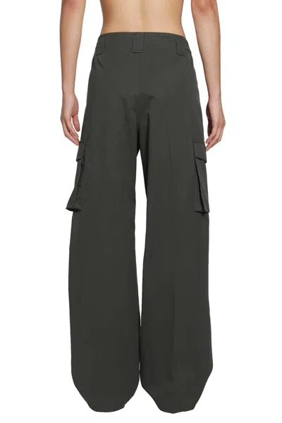 Rier Cargo Trousers In Gray