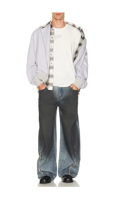 Feng Chen Wang Deconstruction Tee In White
