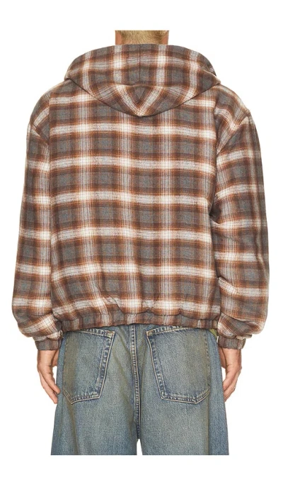 Huf Durango Work Jacket In Brown