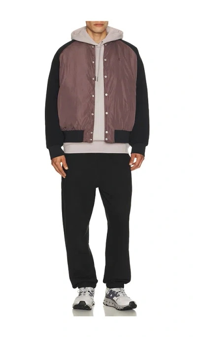 On Courtside Bomber In Brown