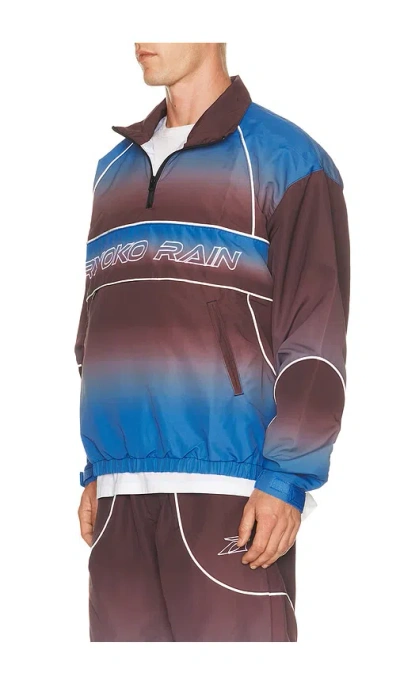 Ryoko Rain Gradient Track Jacket In Multi