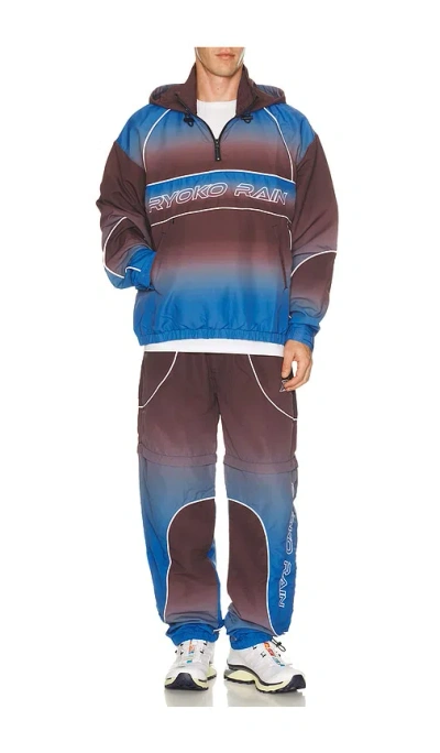 Ryoko Rain Gradient Track Jacket In Multi