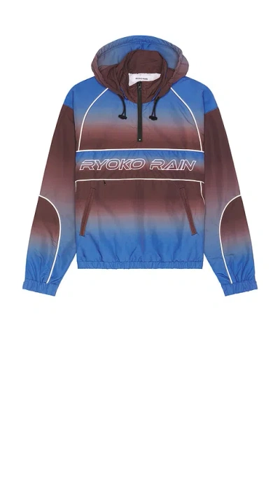 Ryoko Rain Gradient Track Jacket In Multi