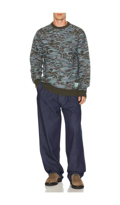 Scotch & Soda Jacquard Relaxed Fit Pullover In Multi