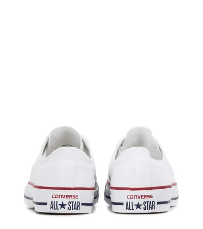 Shop Converse All Star Ox Canvas Sneakers In Optical White