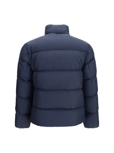 Woolrich Cloud Eagle Padded Jacket In Navy