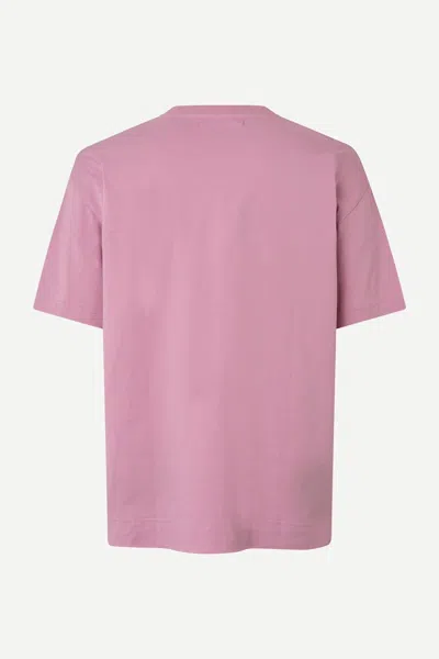 Samsoe & Samsoe Samsoe Samsoe T-shirt In Purple