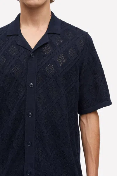 Samsoe & Samsoe Samsoe Samsoe Shirt In Blue