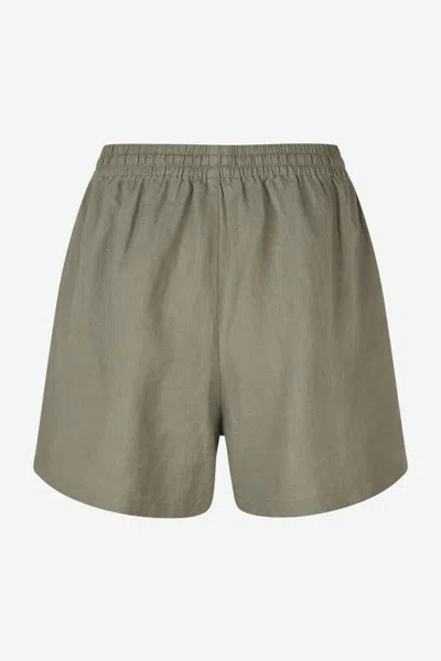 Samsoe & Samsoe Samsoe Samsoe Shorts In Green