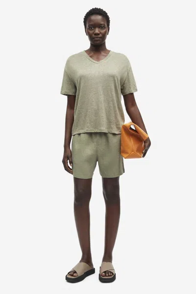 Samsoe & Samsoe Samsoe Samsoe Shorts In Green