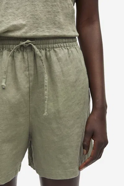 Samsoe & Samsoe Samsoe Samsoe Shorts In Green