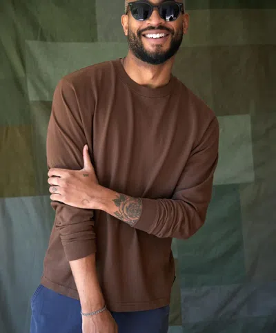 Outerknown T-shirt In Brown