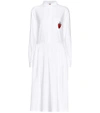 SHRIMPS Gerald appliquéd cotton dress