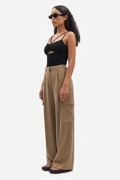 Samsoe & Samsoe Samsoe Samsoe Cargo Pants In Nude