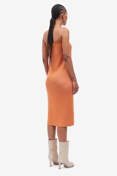 Samsoe & Samsoe Samsoe Samsoe Skirt In Orange