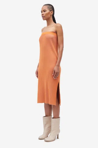 Samsoe & Samsoe Samsoe Samsoe Skirt In Orange