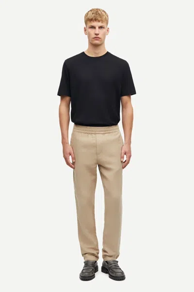 Samsoe & Samsoe Samsoe Samsoe Smithy Trousers In Neutral