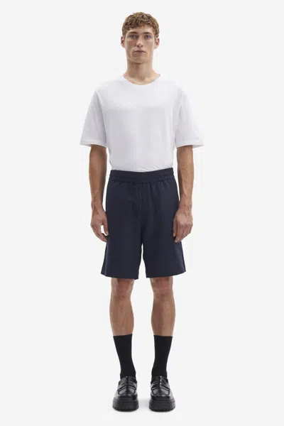 Samsoe & Samsoe Samsoe Samsoe Smith Shorts In Blue