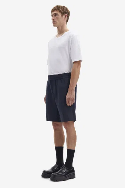 Samsoe & Samsoe Samsoe Samsoe Smith Shorts In Blue