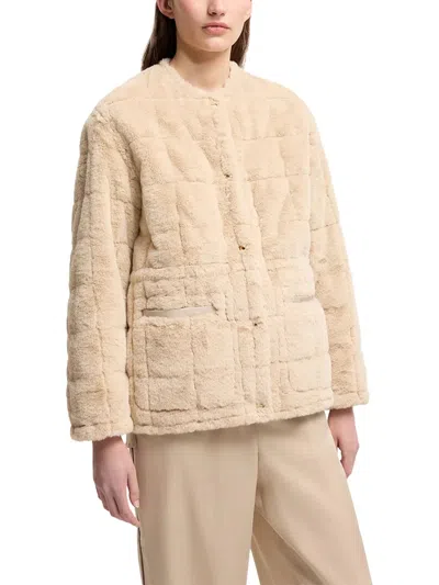 Moncler Tipule Down Jacket In Beige