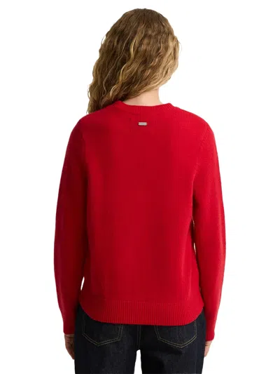 Barbour Crew-neck Pullover In Red