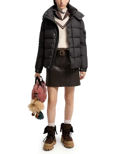 Moncler Maya Down Jacket In Black