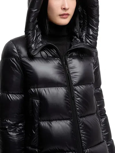 Moncler Serittes Down Jacket In Black