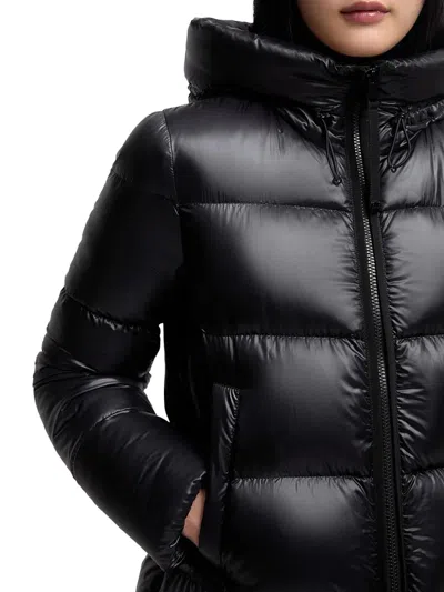 Moncler Serittes Down Jacket In Black