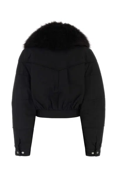Dsquared2 Bomber Padded Jacket In Black