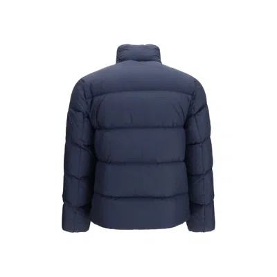 Woolrich Cloud Eagle Padded Jacket In Blue