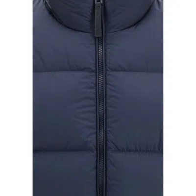 Woolrich Cloud Eagle Padded Jacket In Blue