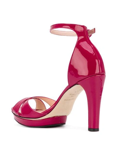 Shop Repetto Ankle Strap Platform Sandals In Pink