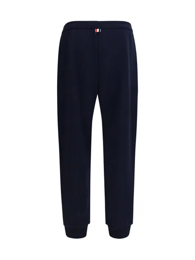 Thom Browne Loopback 4-bar Track Pants In White