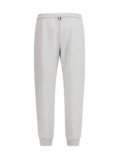 Thom Browne Loopback 4-bar Joggers In Gray