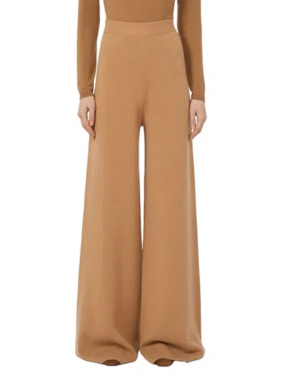Max Mara Judy Trouser In Camel