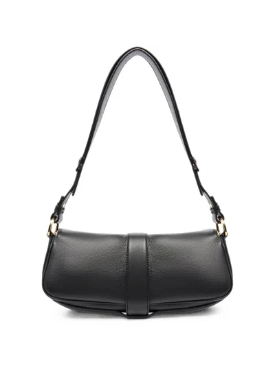 Lancel Multipocket Double-l Shoulder Bag In Black