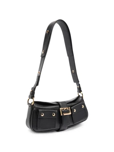 Lancel Multipocket Double-l Shoulder Bag In Black