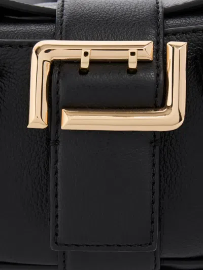 Lancel Multipocket Double-l Shoulder Bag In Black