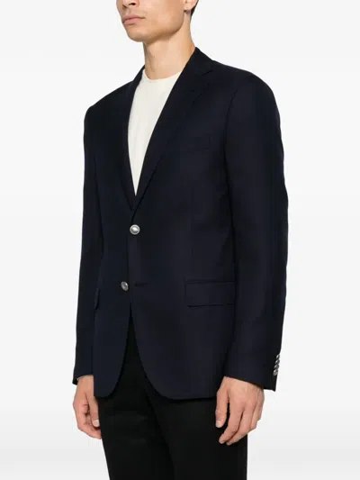 Corneliani Academy Light Single-breasted Jacket In Black