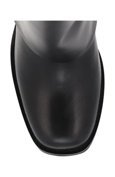 Mia Evertt Foldover Boot In Black