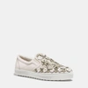 Coach C115 Slip On In White