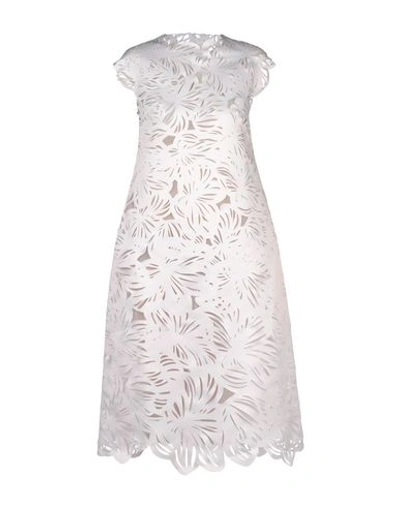 Paskal 3/4 Length Dress In White