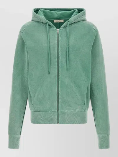Entire Studios Zip And Hoodie In Green