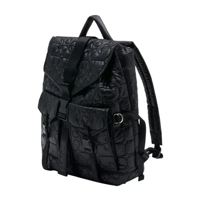 Ganni Re Tech Backpack In Black