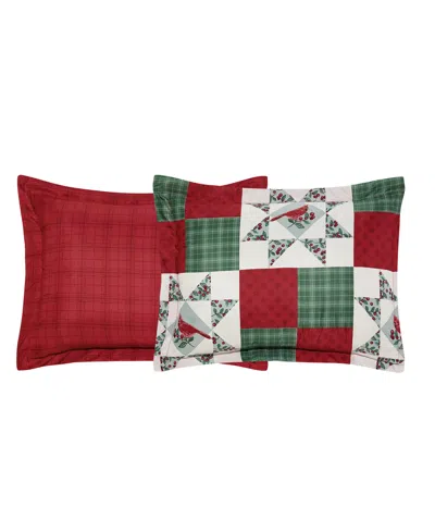 Macy's Cardinal Patch Soft Hand Feel 8-piece Comforter Set, Full In Multi