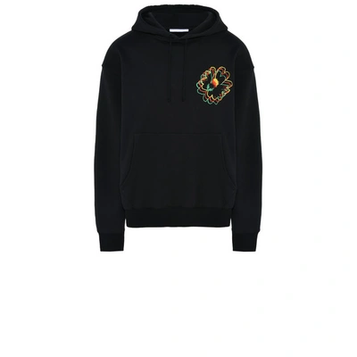 Shop Stella Mccartney Black Nice One Embroidered Sweatshirt