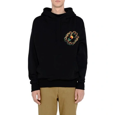 Shop Stella Mccartney Black Nice One Embroidered Sweatshirt