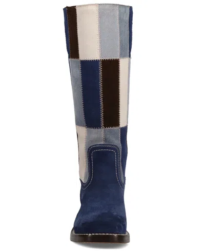 Frye Campus Knee High Boot In Blue